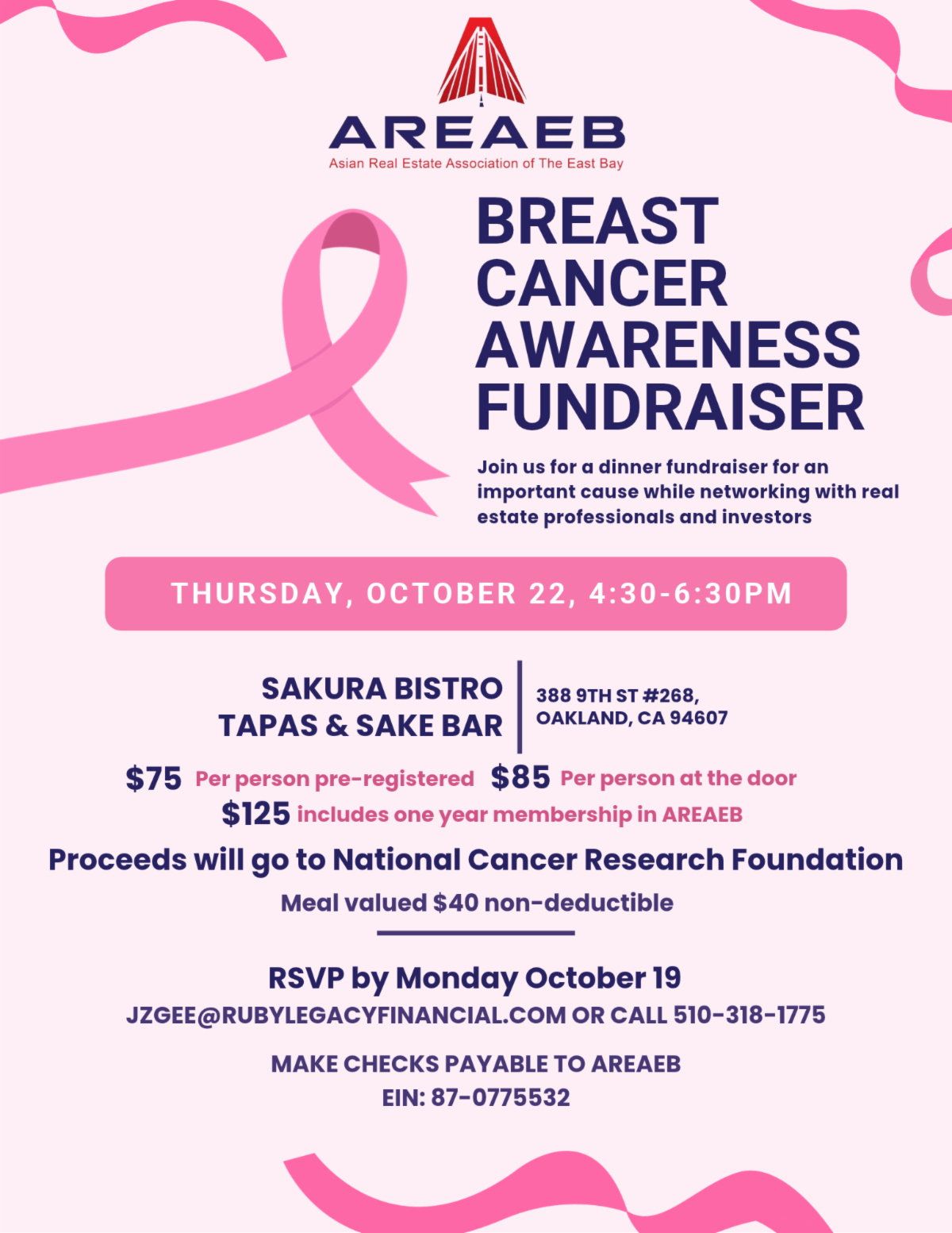 Breast Cancer Awareness Fundraiser 2026
